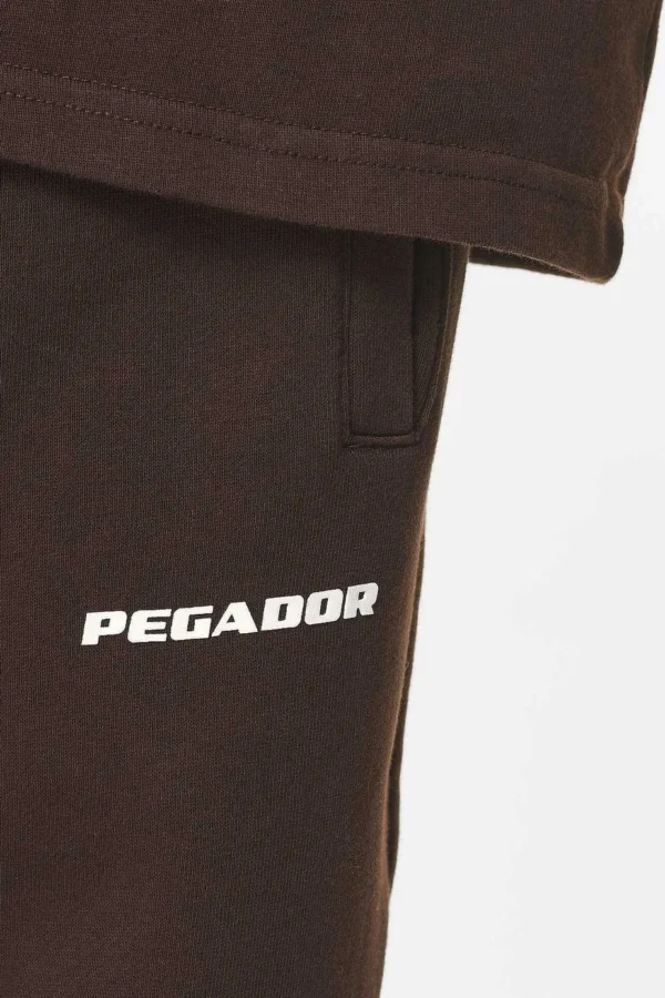 Logo Heavy Sweat Jogger Washed Oak Brown Gum-2
