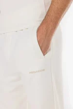 Logo Heavy Sweat Jogger Washed Warm White Gum-2