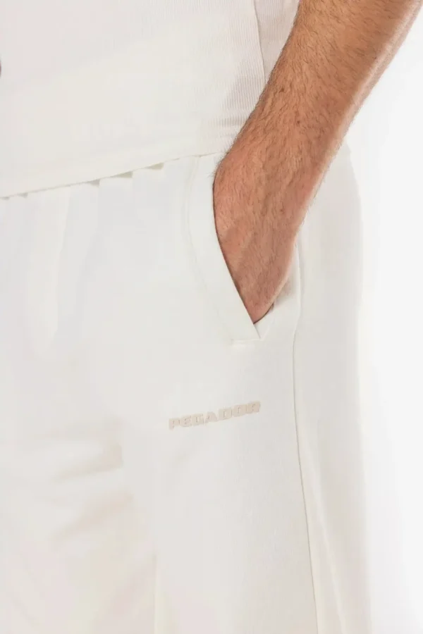 Logo Heavy Sweat Jogger Washed Warm White Gum-2