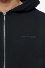 Logo Oversized Sweat Jacket Black Gum-2