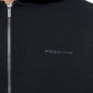 Logo Oversized Sweat Jacket Black Gum-2