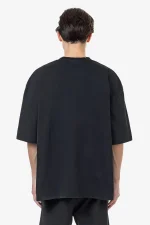 Logo Oversized Tee Vintage Black Black-1