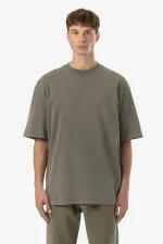 Logo Oversized Tee Vintage Faded Olive