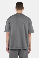 Logo Oversized Tee Vintage Grey-1