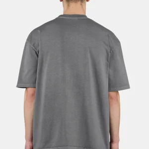 Logo Oversized Tee Vintage Grey-1