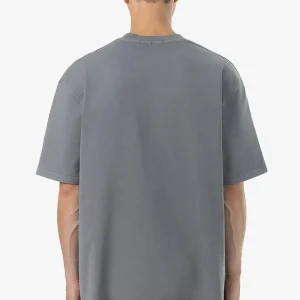 Logo Oversized Tee Vintage Grey Grey-1