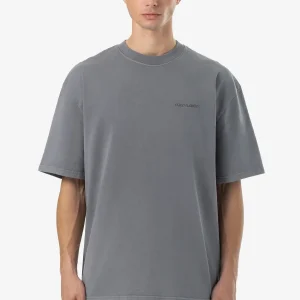 Logo Oversized Tee Vintage Grey Grey