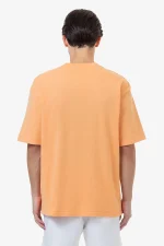 Logo Oversized Tee Washed Apricot White Gum-1
