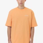 Logo Oversized Tee Washed Apricot White Gum