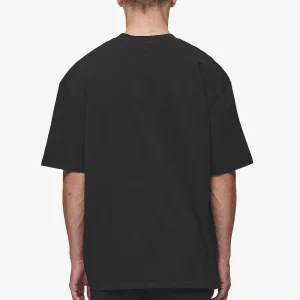 Logo Oversized Tee Washed Black-1