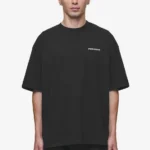 Logo Oversized Tee Washed Black