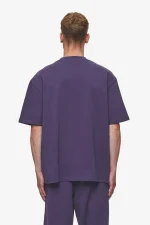 Logo Oversized Tee Washed Deep Purple-1