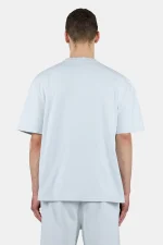 Logo Oversized Tee Washed Dream Blue White-1