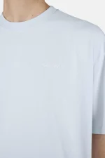Logo Oversized Tee Washed Dream Blue White-2