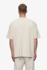 Logo Oversized Tee Washed Light Beige-1