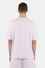 Logo Oversized Tee Washed Light Lilac White-1