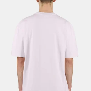 Logo Oversized Tee Washed Light Lilac White-1
