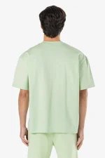 Logo Oversized Tee Washed Matcha Green Gum-1