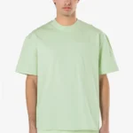 Logo Oversized Tee Washed Matcha Green Gum