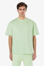 Logo Oversized Tee Washed Matcha Green Gum