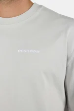 Logo Oversized Tee Washed Pure Grey White-2