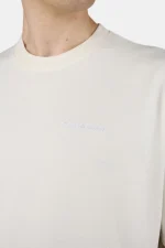 Logo Oversized Tee Washed Unbleached White-2