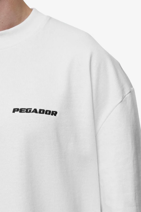Logo Oversized Tee White-2