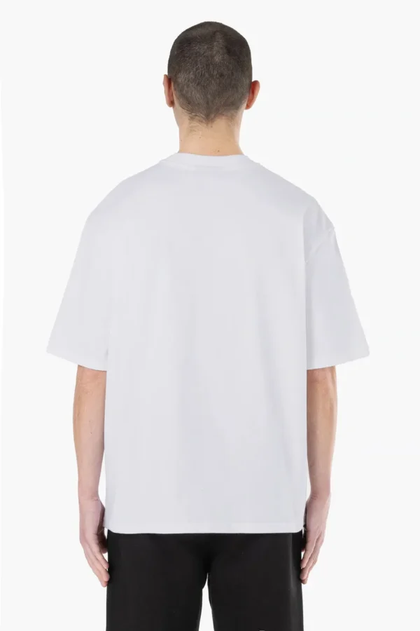 Logo Oversized Tee White Black Gum-1