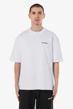 Logo Oversized Tee White Black Gum
