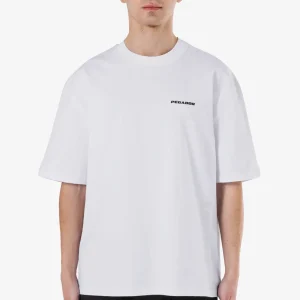 Logo Oversized Tee White Black Gum