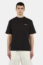 Logo Regular Tee Washed Black White