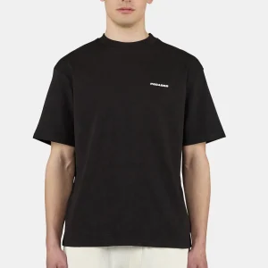 Logo Regular Tee Washed Black White