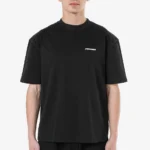 Logo Regular Tee Washed Black White Gum