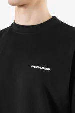 Logo Regular Tee Washed Black White Gum-2