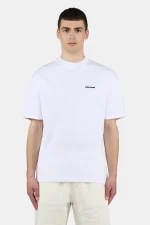 Logo Regular Tee White Black
