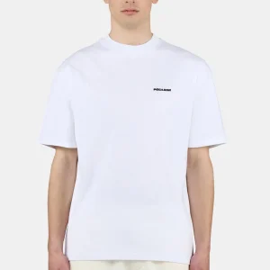 Logo Regular Tee White Black