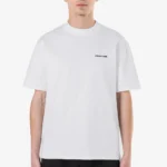 Logo Regular Tee White Black Gum