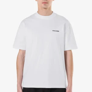 Logo Regular Tee White Black Gum