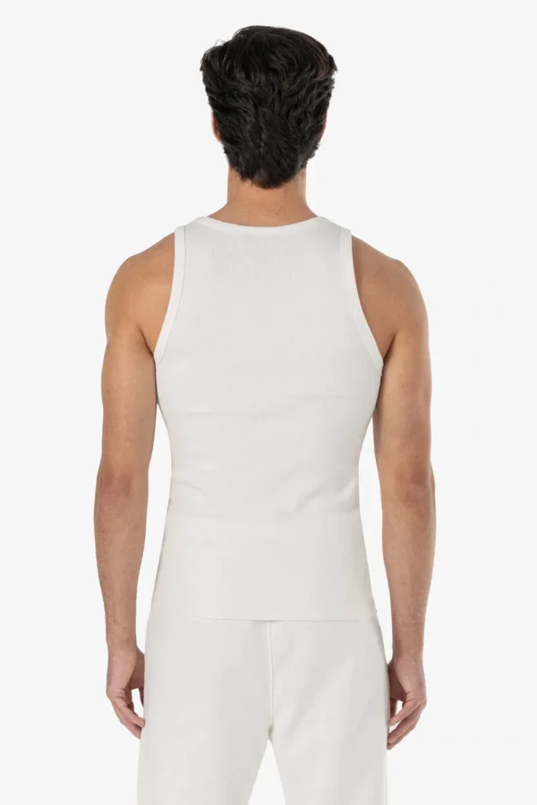 Logo Rib Undershirt Warm White-1