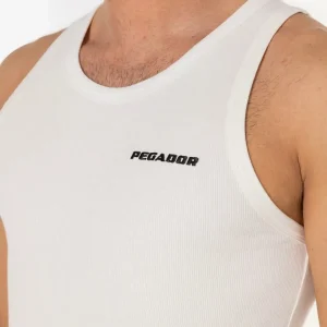 Logo Rib Undershirt Warm White-2