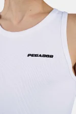 Logo Rib Undershirt White-2