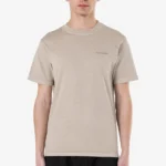 Logo Slim Tee Vintage Dark Stone