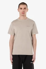 Logo Slim Tee Vintage Dark Stone