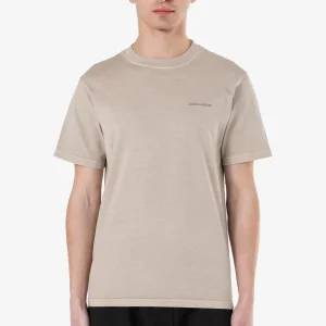 Logo Slim Tee Vintage Dark Stone