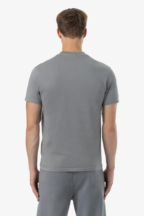 Logo Slim Tee Vintage Grey Grey-1
