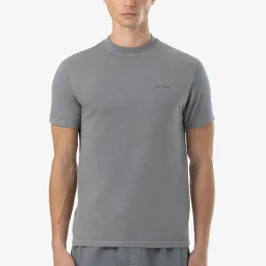 Logo Slim Tee Vintage Grey Grey