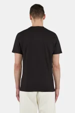 Logo Slim Tee Washed Black White-1