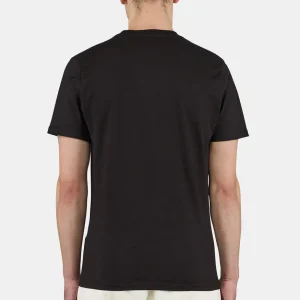 Logo Slim Tee Washed Black White-1