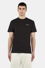 Logo Slim Tee Washed Black White