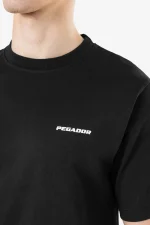 Logo Slim Tee Washed Black White Gum-2